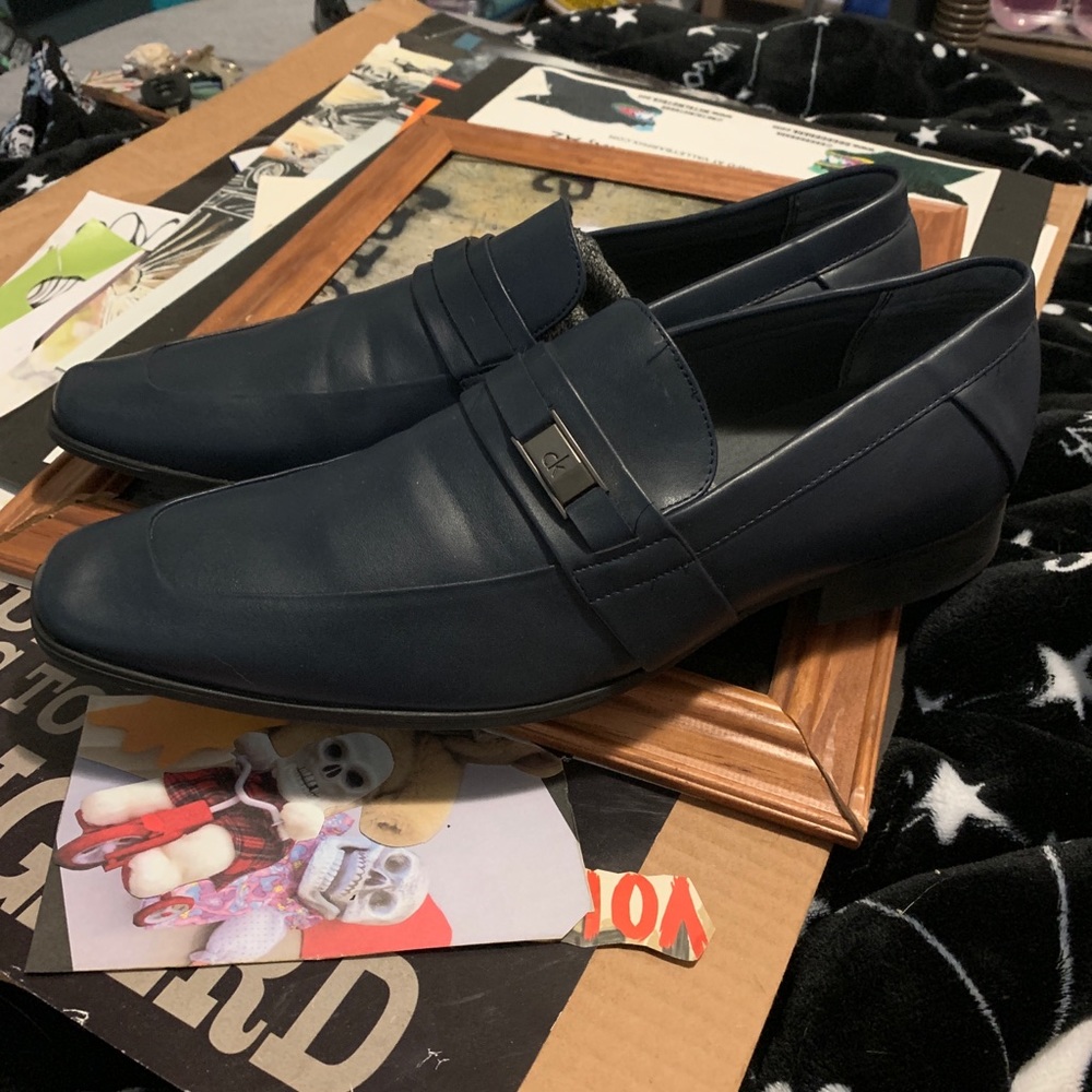 Calvin Klein Men’s Dress Shoes Loafers